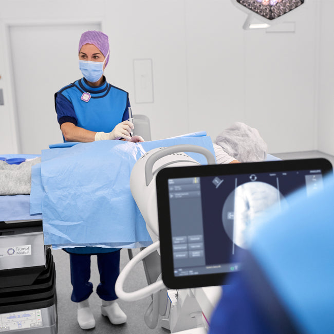 Zenition 50 Brazo Arco en C móvil con intensificador de imagen Philips