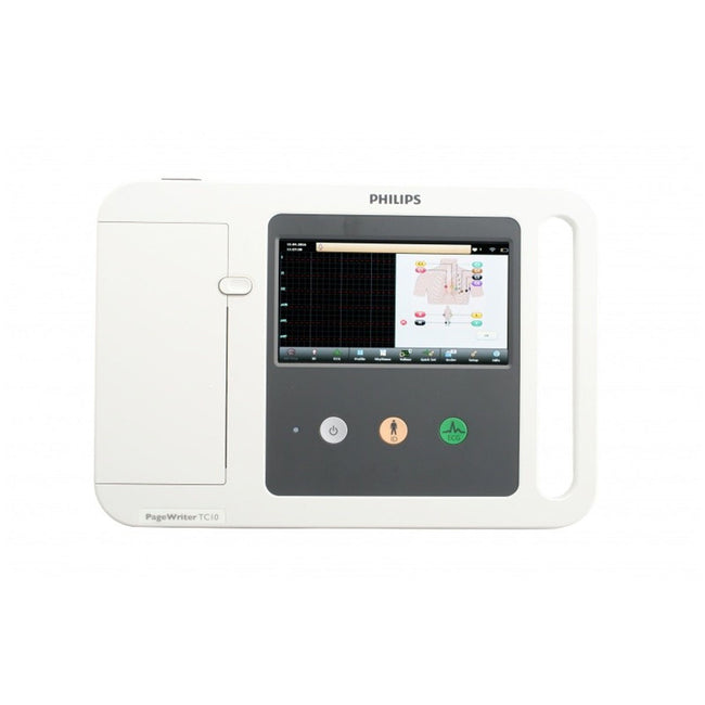 Electrocardiógrafo multicanal PageWriter TC10