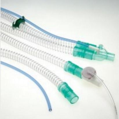 Circuito de paciente adulto con válvula de exhalación, una rama, desechable, 180 cm